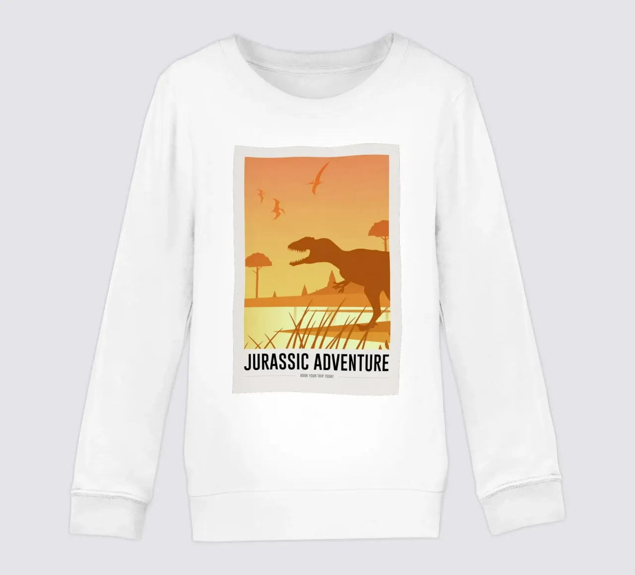 Jurassic Adventure III felpa bambino da daylight design studio