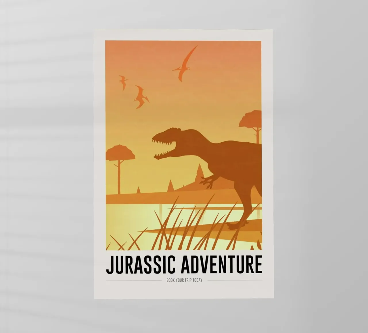 Jurassic Adventure III pellicola backlit da daylight design studio