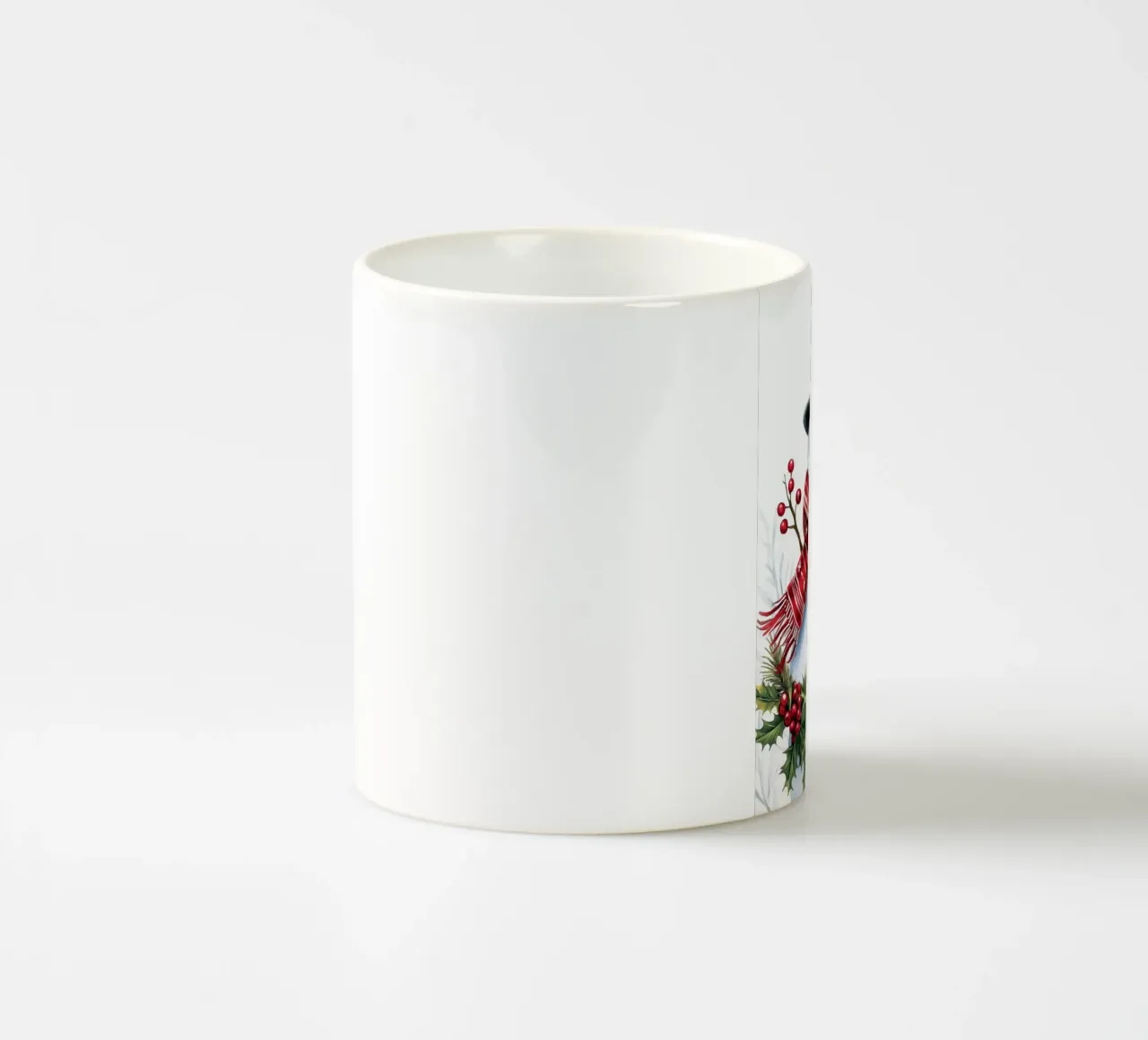 Pupazzo di neve di Natale tazza in ceramica da Fleur de Lys