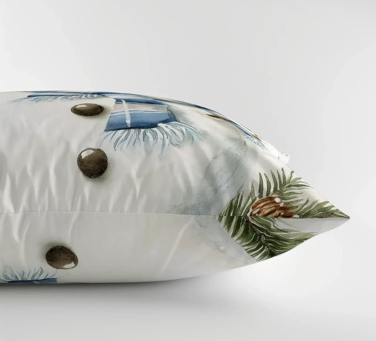 Pupazzo di neve di Natale cuscino da Fleur de Lys