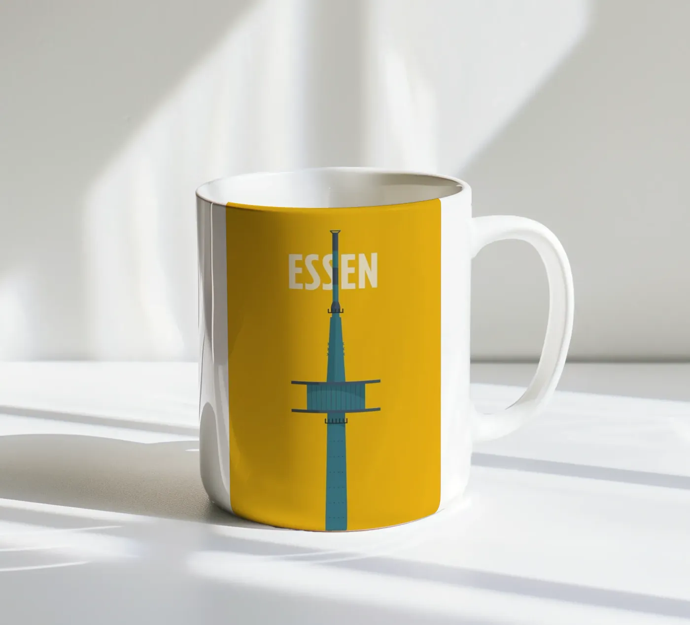 Essen ceramic mug by Designliga Products GmbH & Co. KG