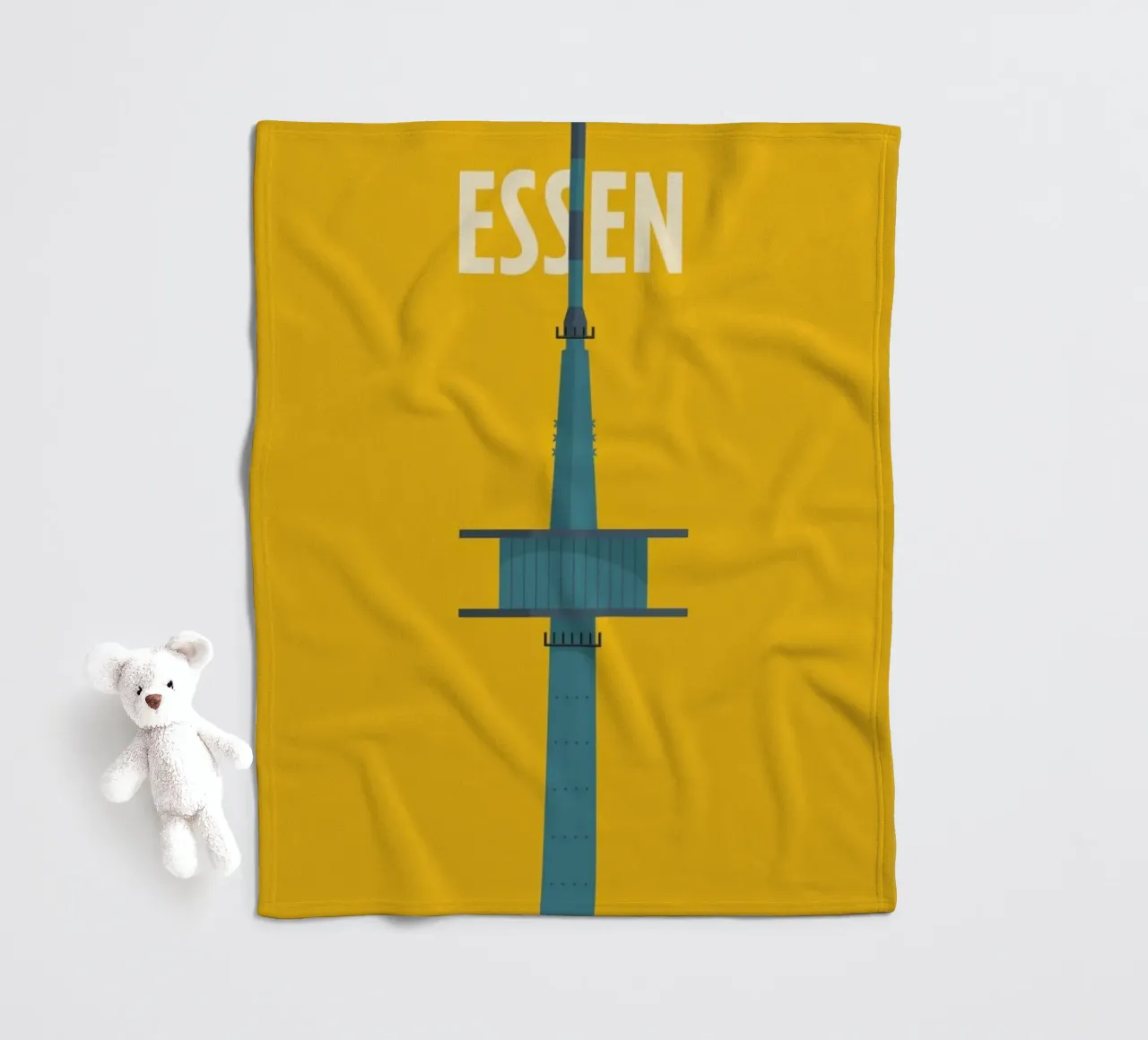 Essen fleecedeken van Designliga Products GmbH & Co. KG