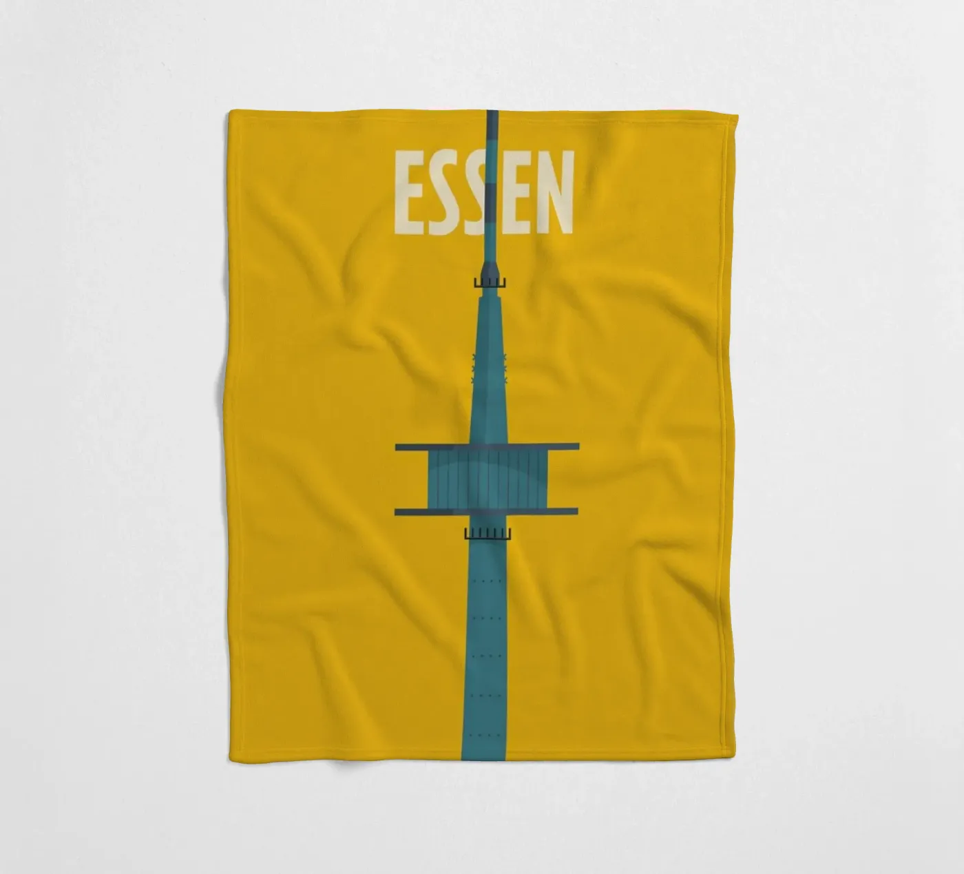 Essen Fleecedecke von Designliga Products GmbH & Co. KG