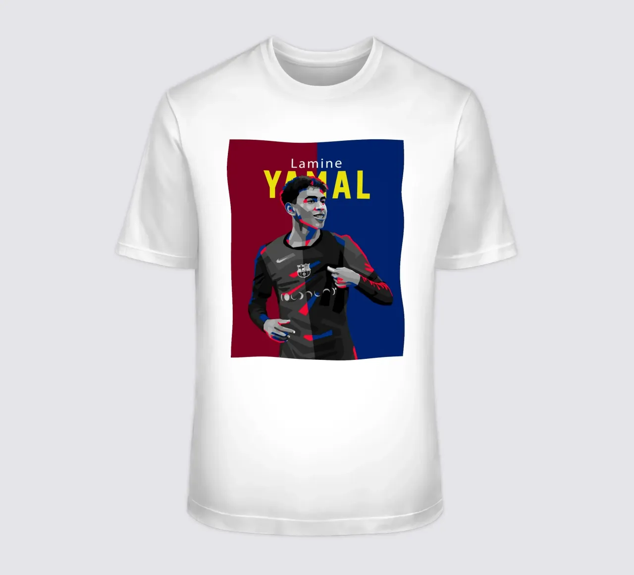 Lamine Yamal T-Shirt von WPAP MALANG