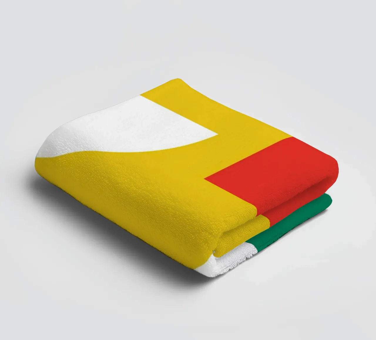 Bauhaus art overlay comma towel by Family Bauhaus Art