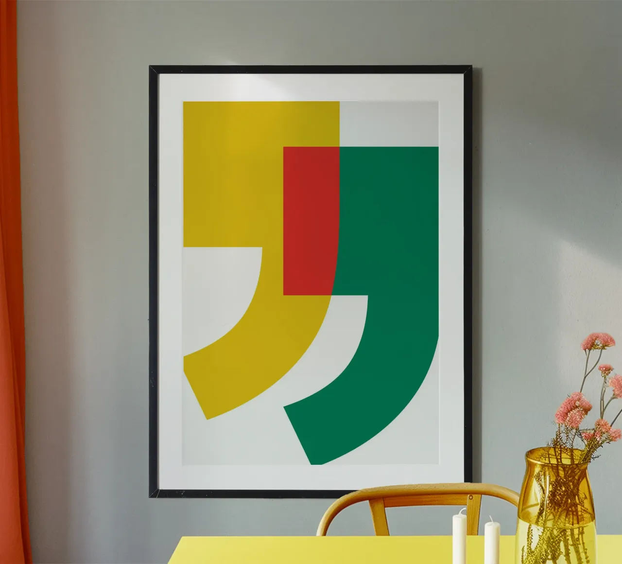 Bauhaus art overlay comma hahnemühle by Family Bauhaus Art