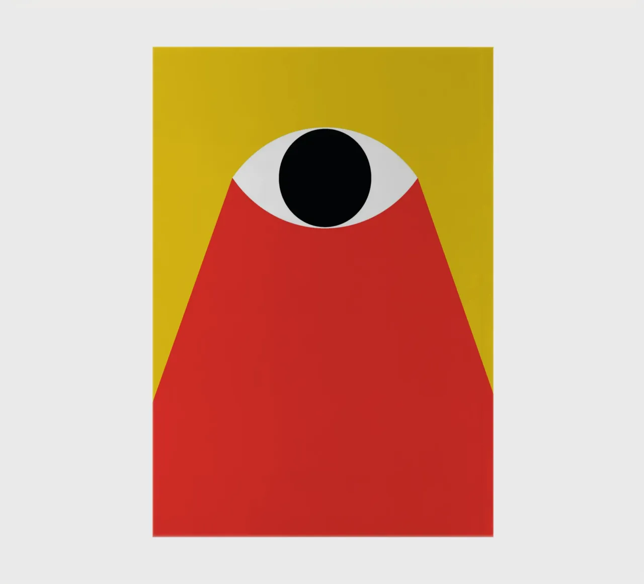Eye light in the dark notebook by Family Bauhaus Art