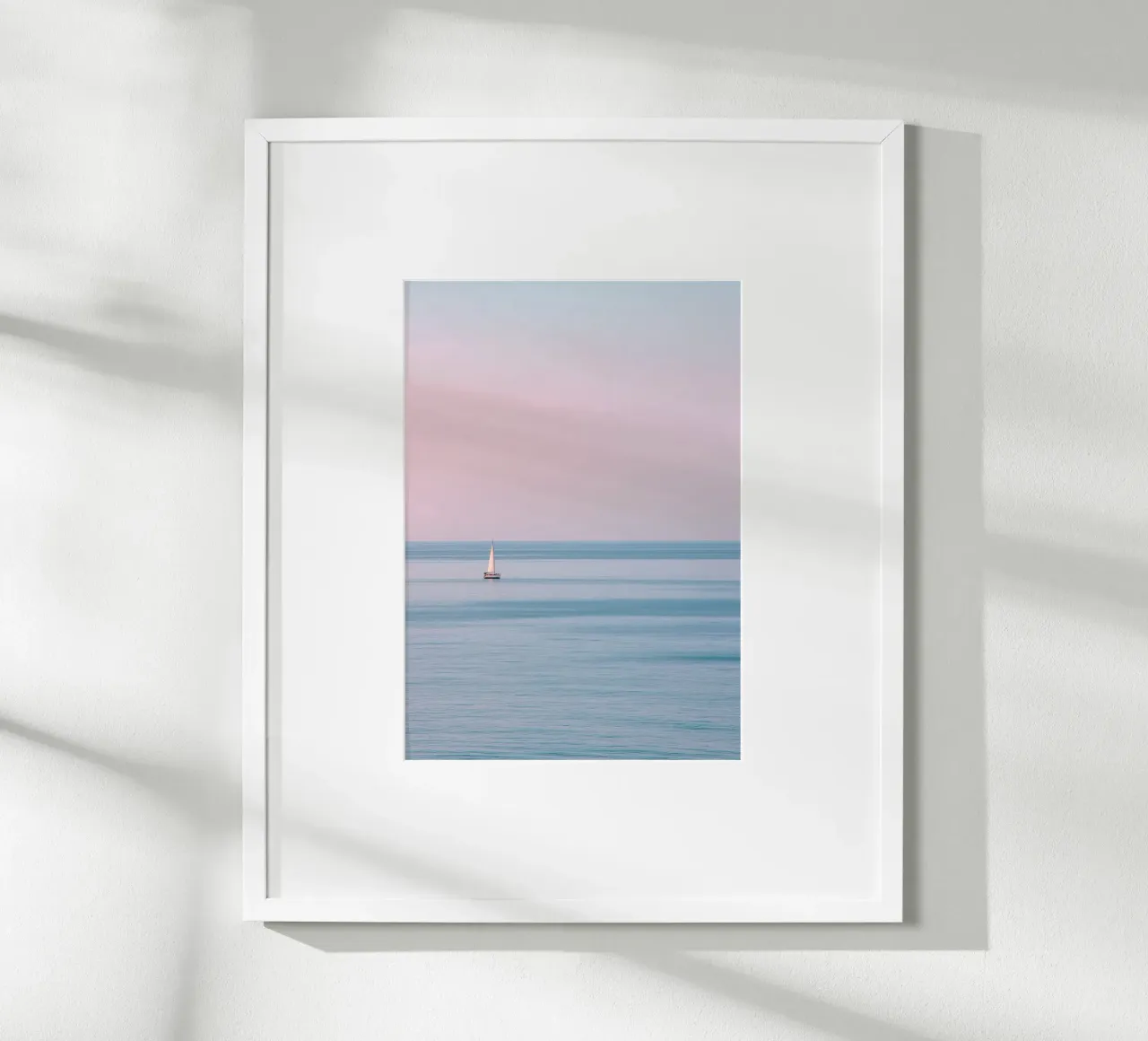 Sailing Still – Minimalist Ocean Photography carta hahnemühle da Vela Luna
