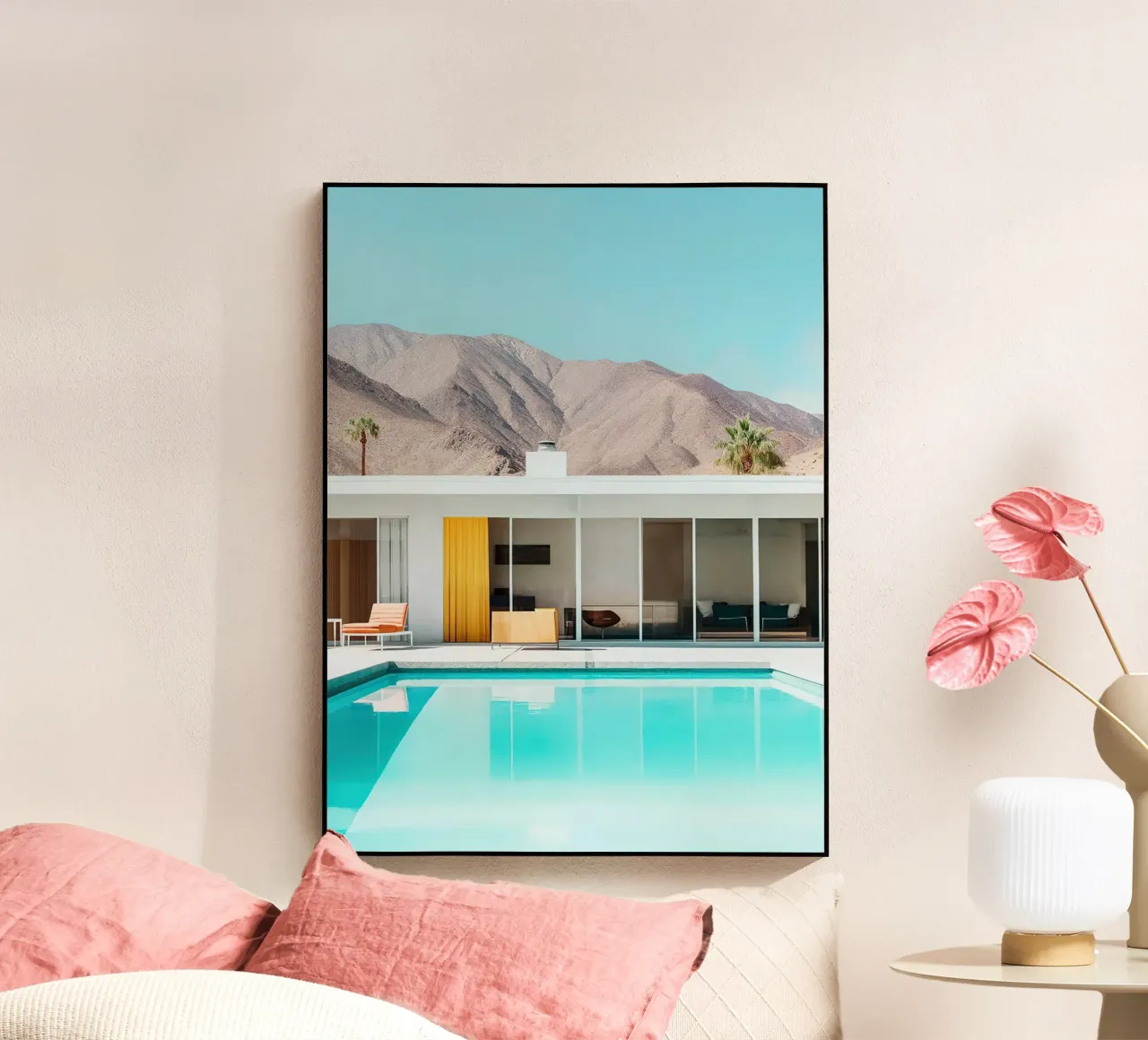 Palm Spring Private Pool II plexiglass da robertmotoiart