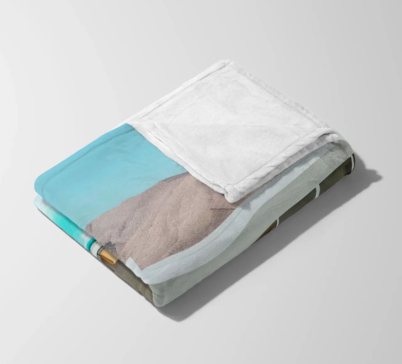 Palm Spring Private Pool II coperta in pile da robertmotoiart