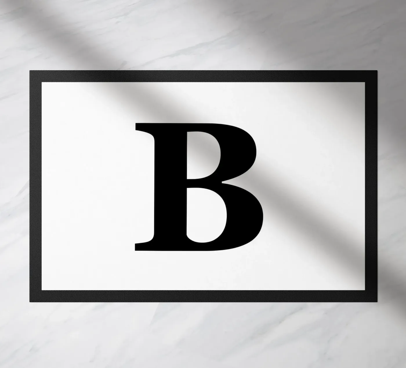 Lettera B zerbino da Olivia Creator