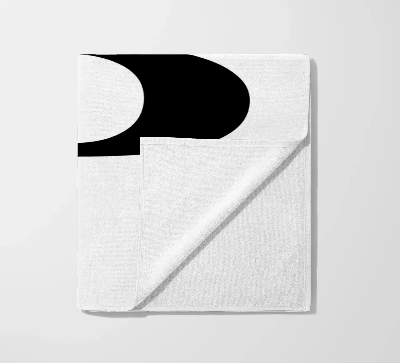 Lettera B telo mare da Olivia Creator