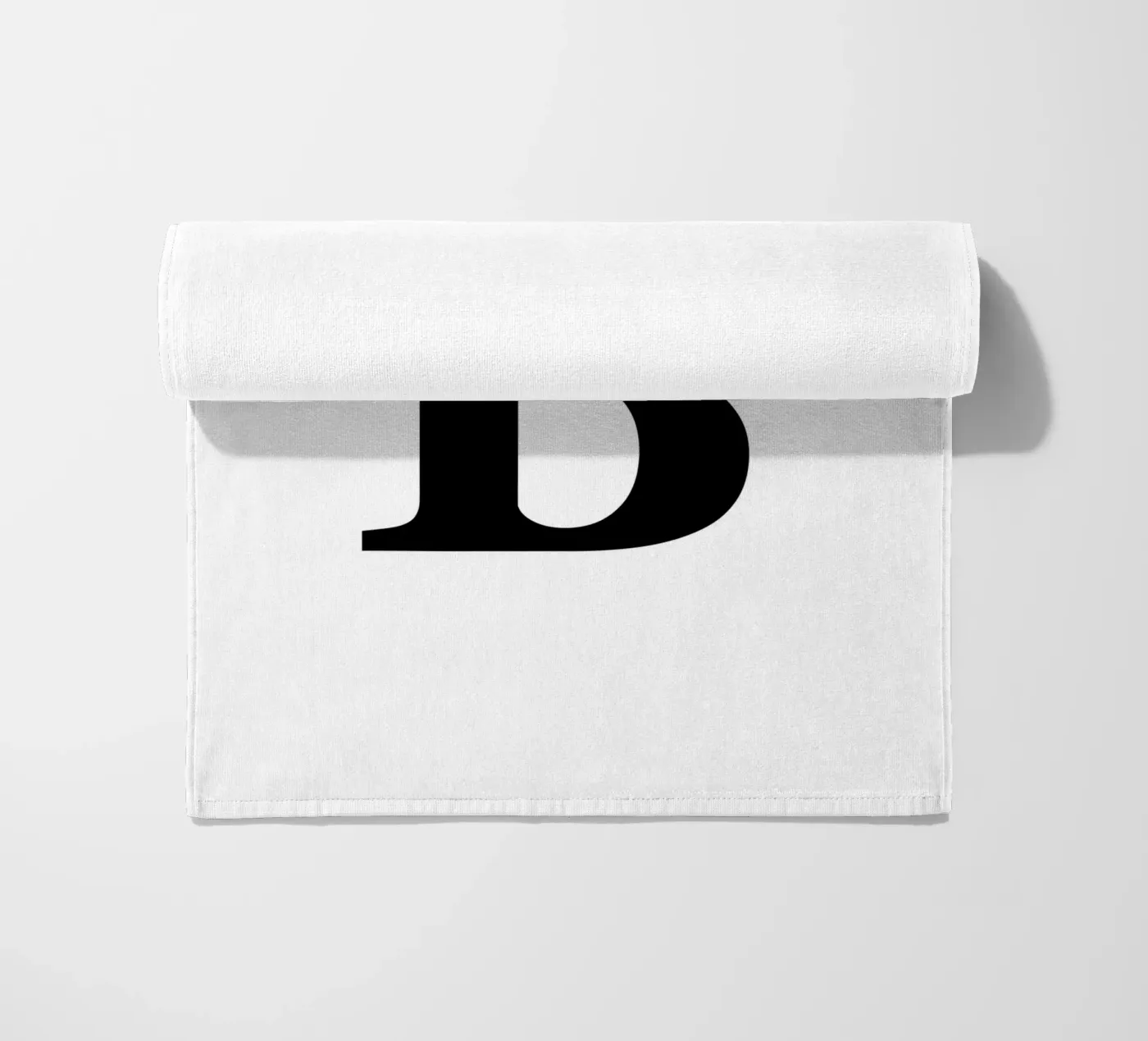 Lettera B telo mare da Olivia Creator