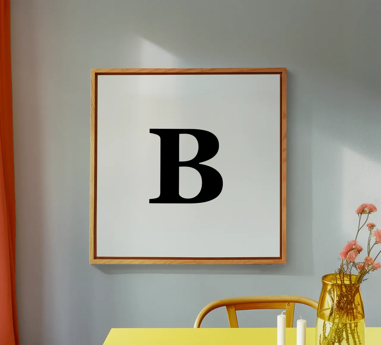 Lettera B plexiglass da Olivia Creator