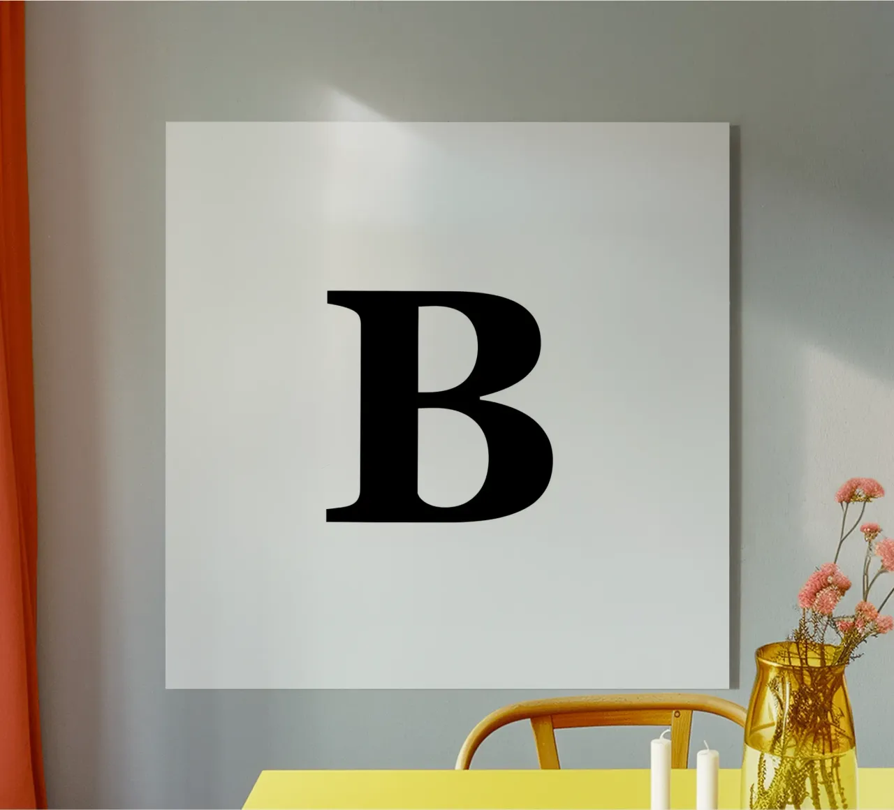 Lettera B plexiglass da Olivia Creator