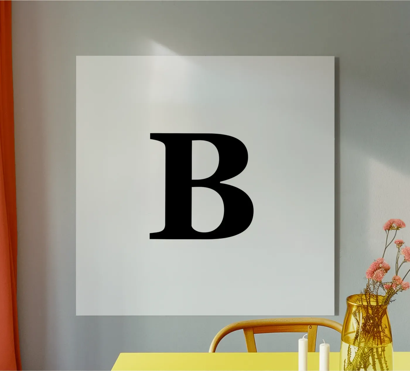 Lettera B plexiglass da Olivia Creator