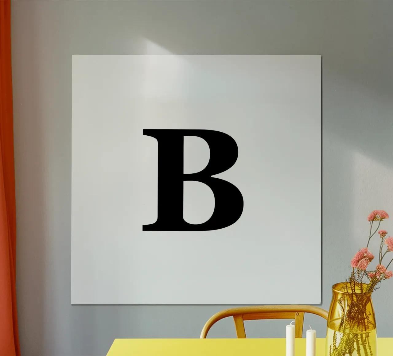 Lettera B poster da Olivia Creator