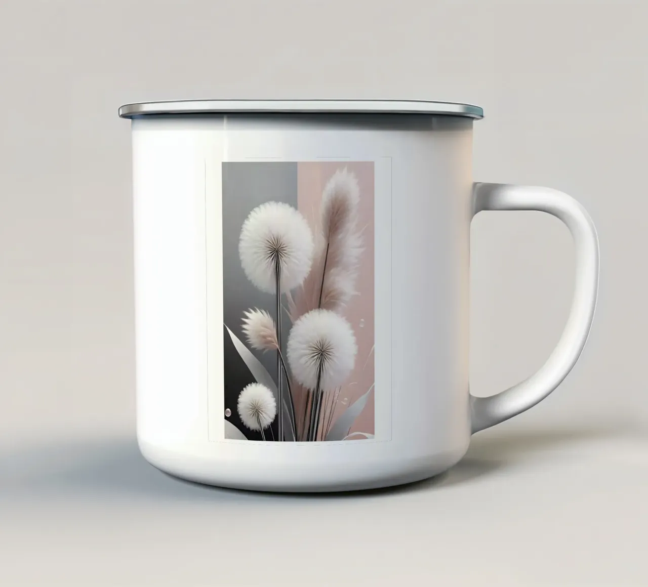 Serene Mininalism tazza in smalto da luxi&lace