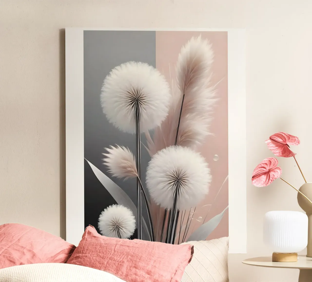 Serene Mininalism tela con Cornice a cassetta da luxi&lace