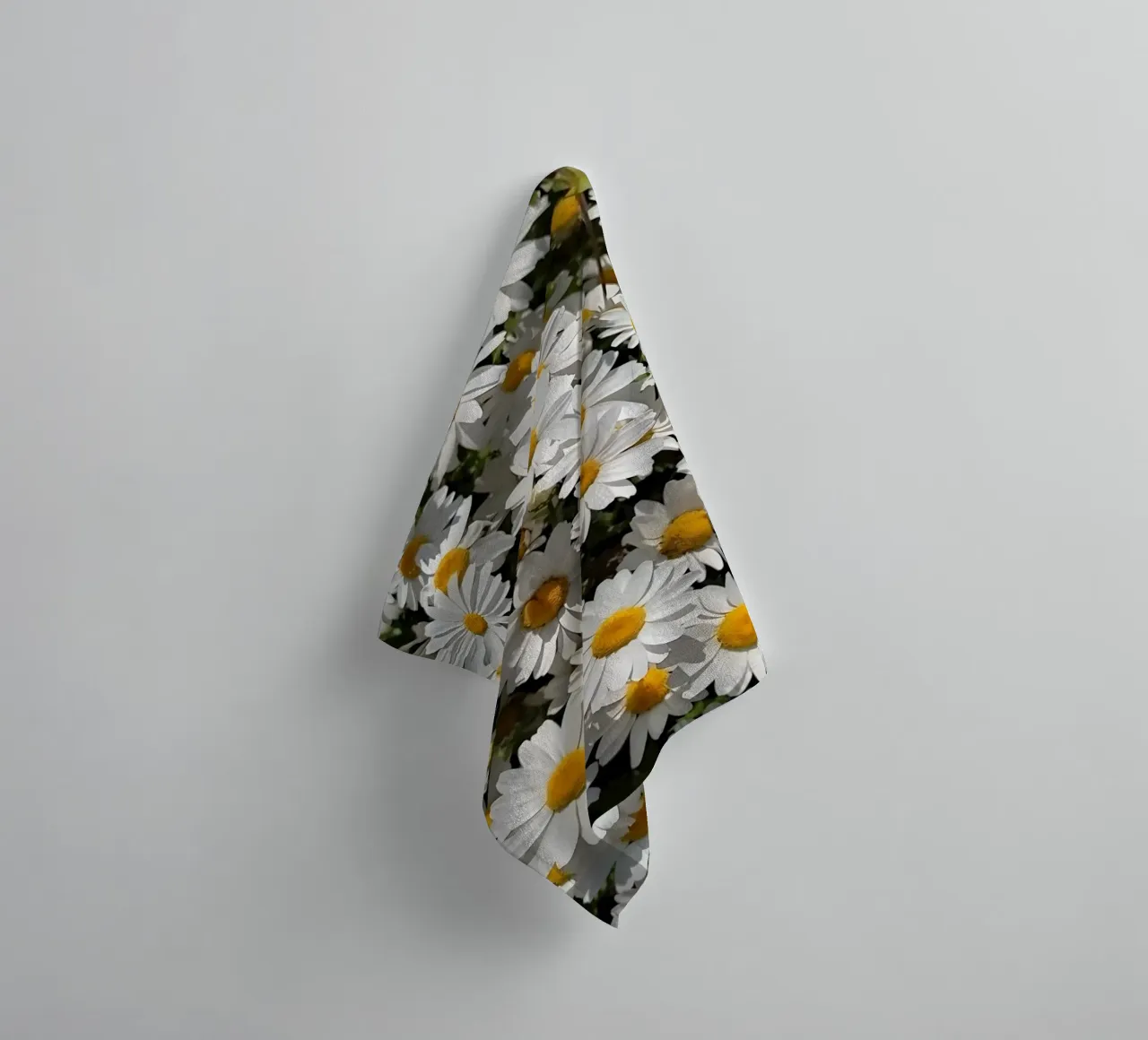 Daisy Flowers towel by luxi&lace