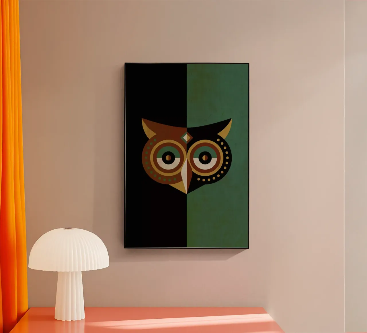 Owl Woods plexiglass da Oscar Odd Diodoro