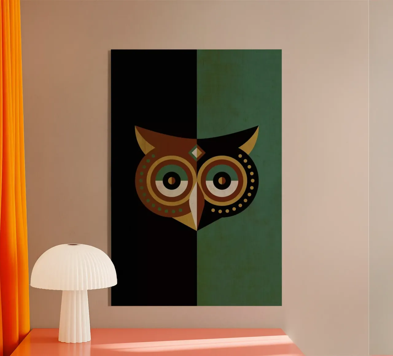 Owl Woods plexiglass da Oscar Odd Diodoro