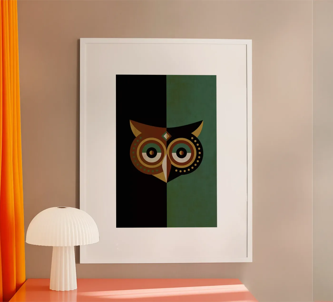 Owl Woods poster da Oscar Odd Diodoro