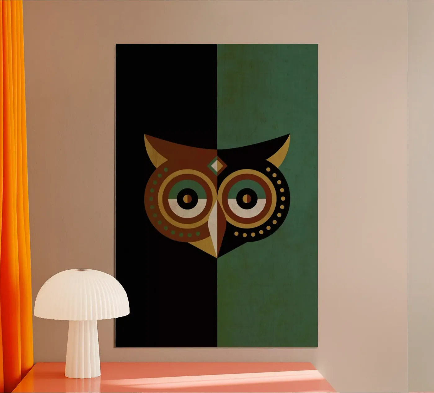 Owl Woods poster da Oscar Odd Diodoro