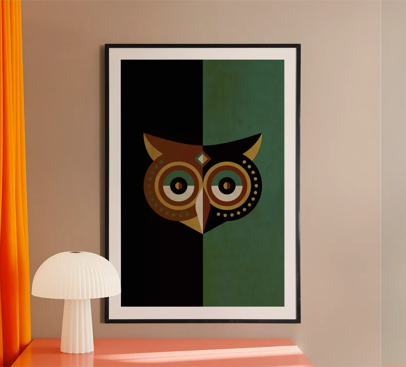 Owl Woods poster da Oscar Odd Diodoro