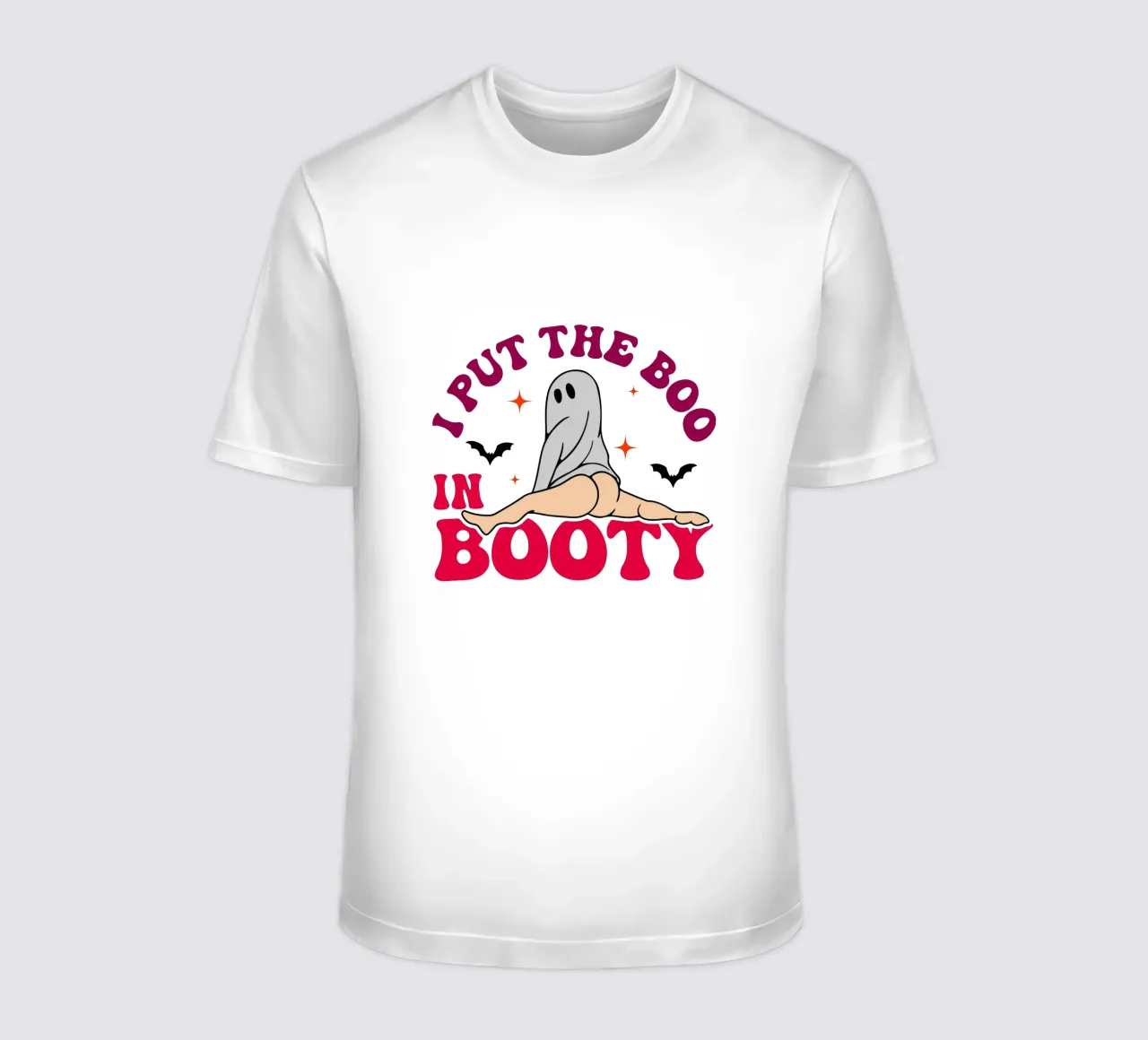 Ho messo il "boo" in "booty t-shirt da onechoice