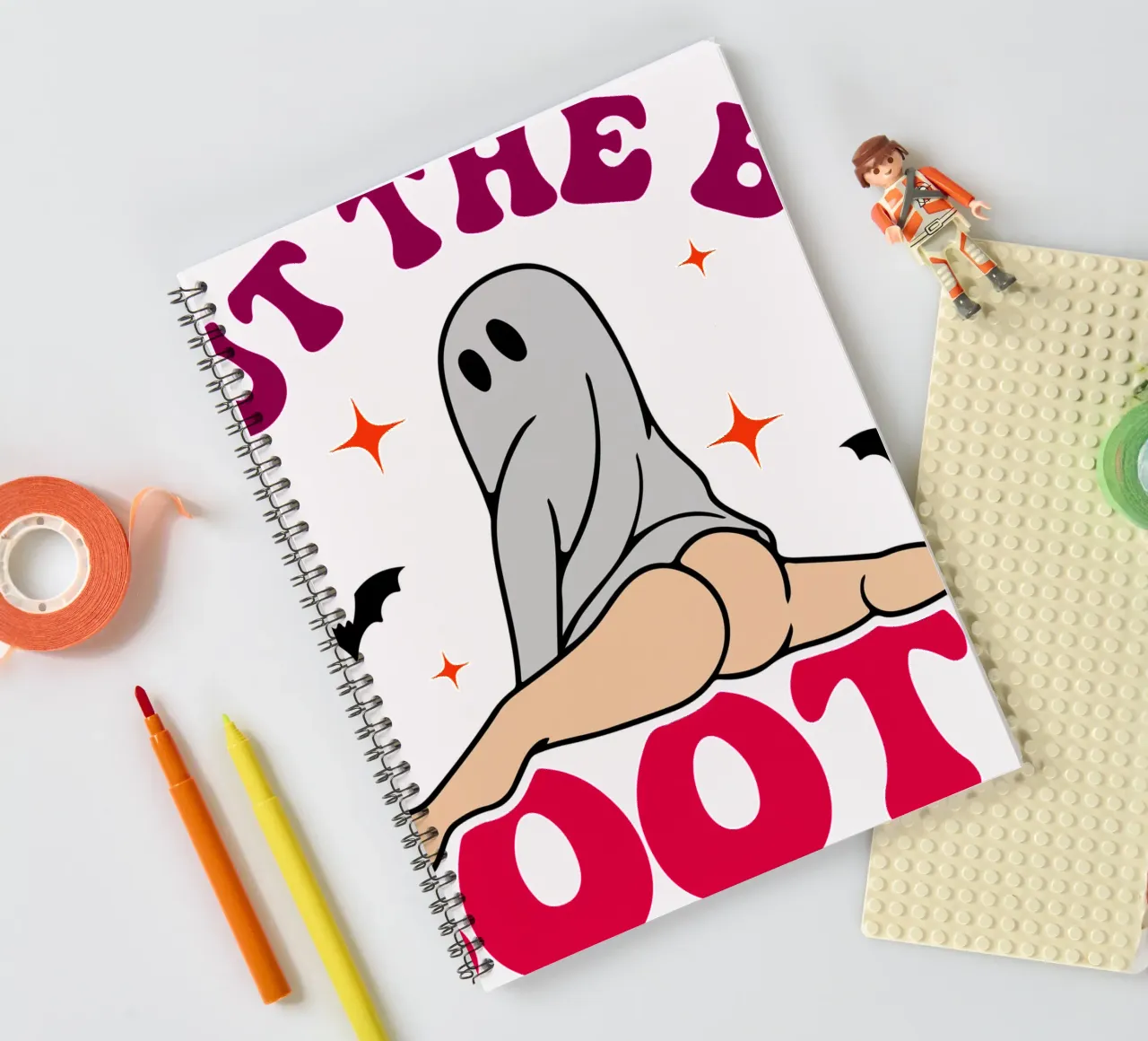 i put the boo in booty spiral notebook by onechoice