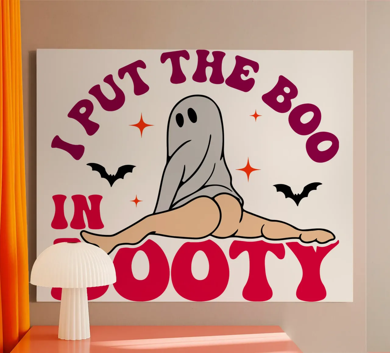 i put the boo in booty canvas by onechoice
