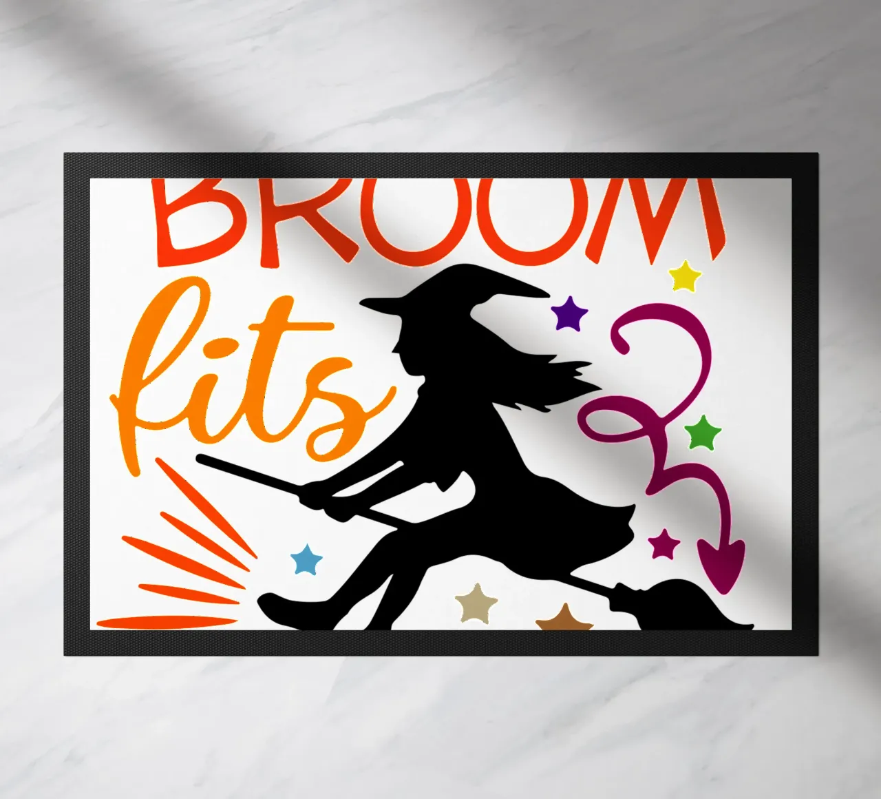 if the broom fits fly it doormat by onechoice