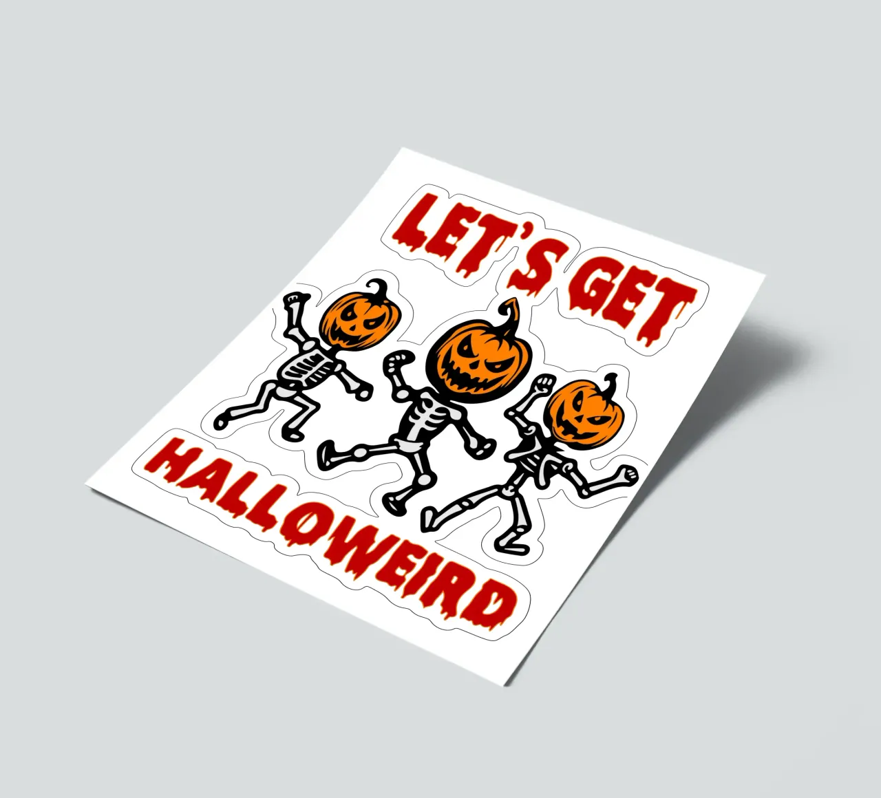 lets get hallowerd sticker sheet by onechoice