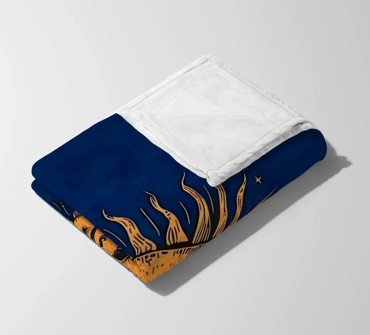 Eclipse fleece blanket by luxi&lace