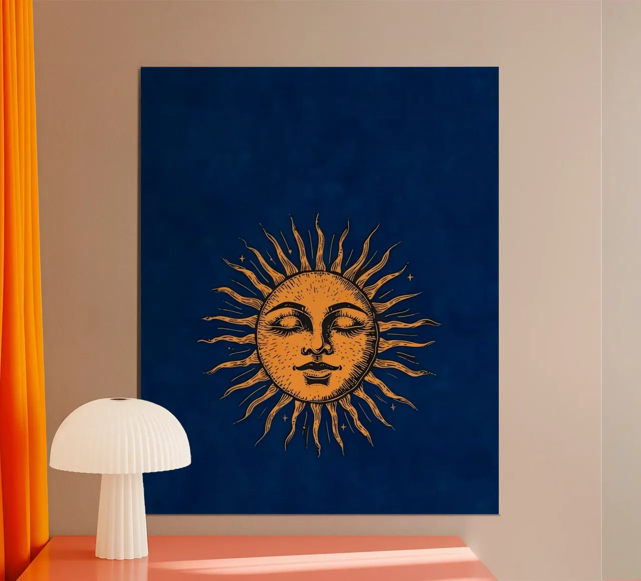 Eclissi poster con telaio in plastica da luxi&lace