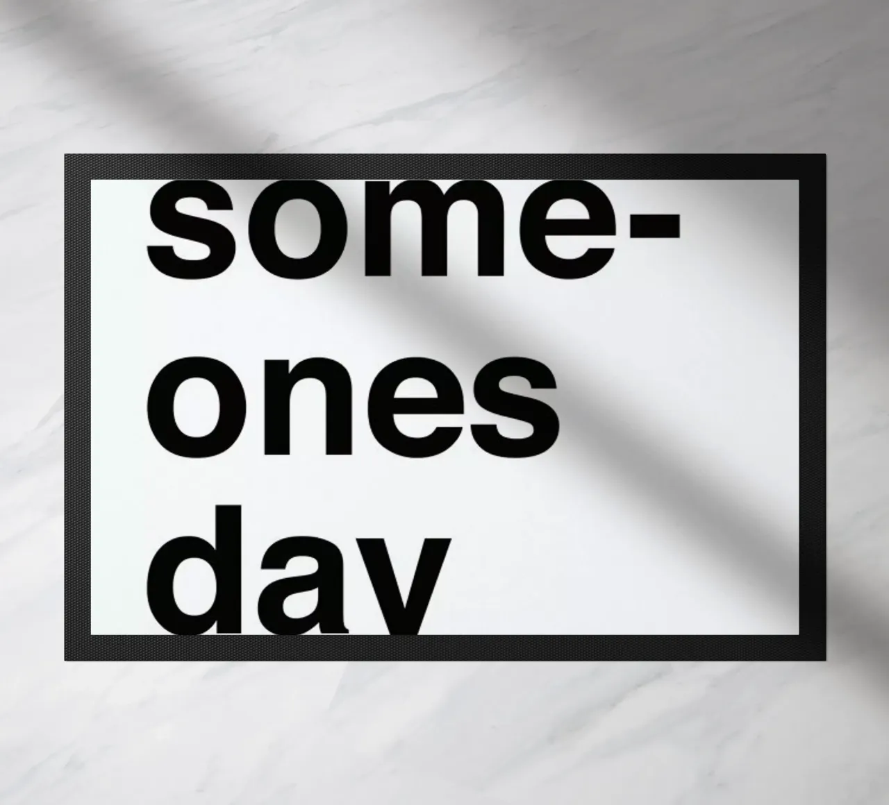 Someones day zerbino da Magdalena Lindstedt