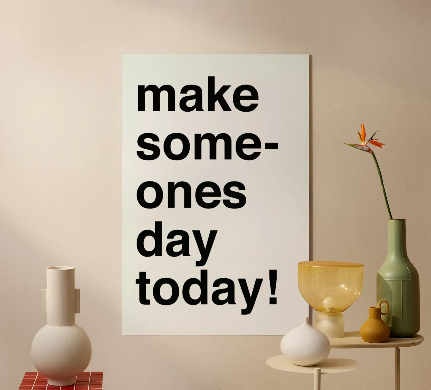 Someones day plexiglass da Magdalena Lindstedt