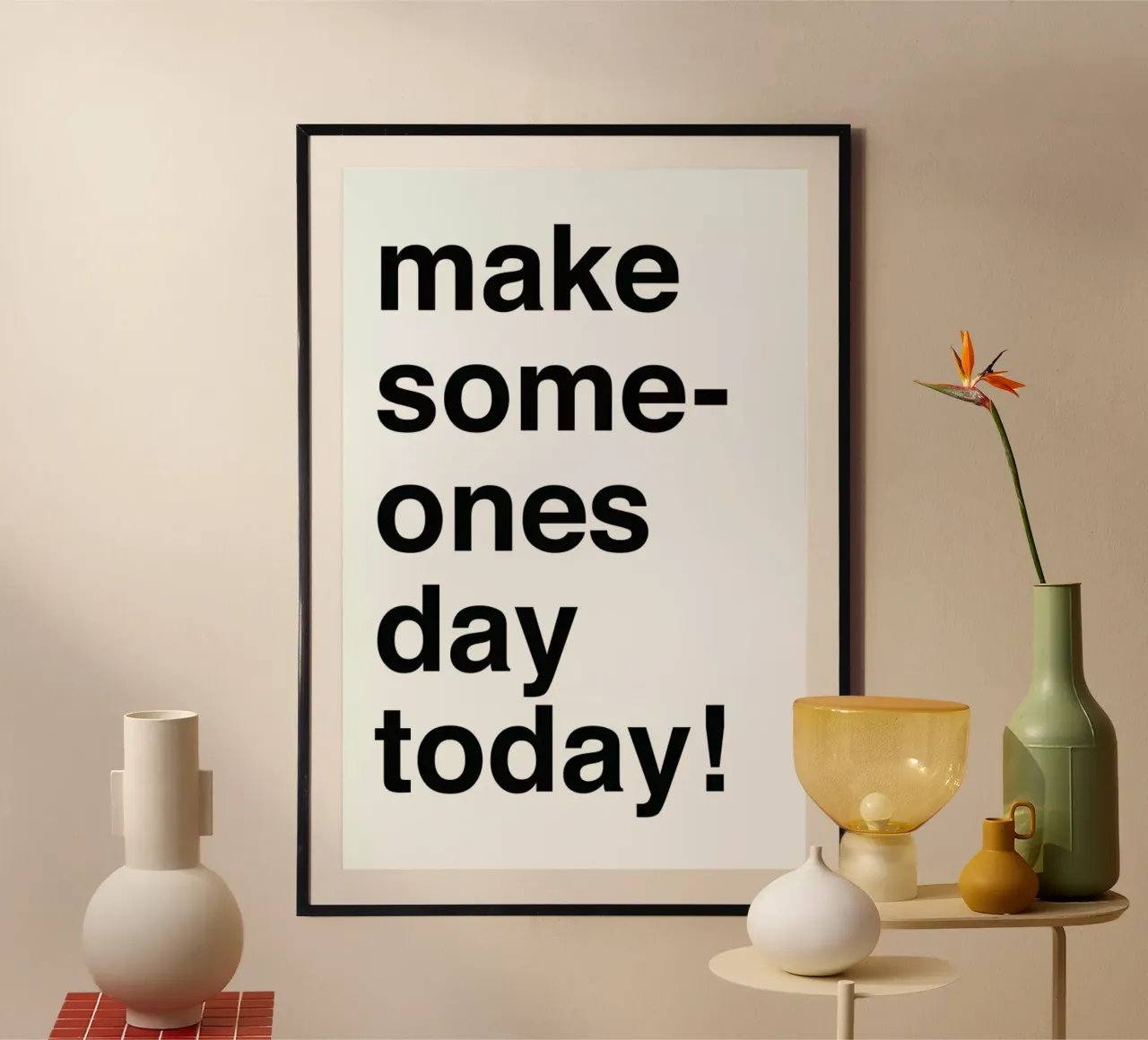 Someones day poster da Magdalena Lindstedt