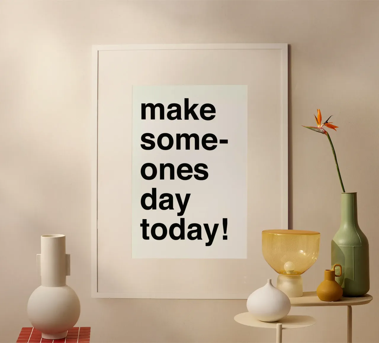 Someones day poster da Magdalena Lindstedt