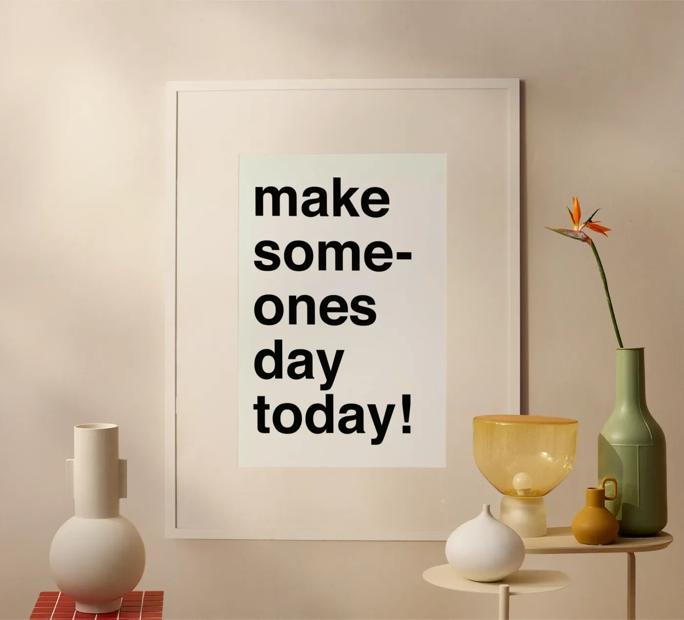 Someones day poster da Magdalena Lindstedt