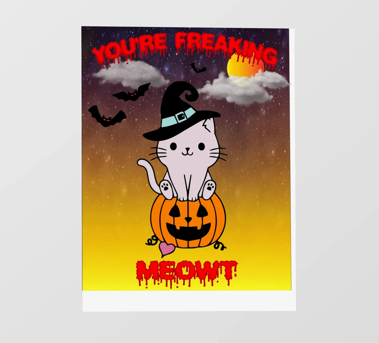 miau gespenst halloween Fototapete von onechoice