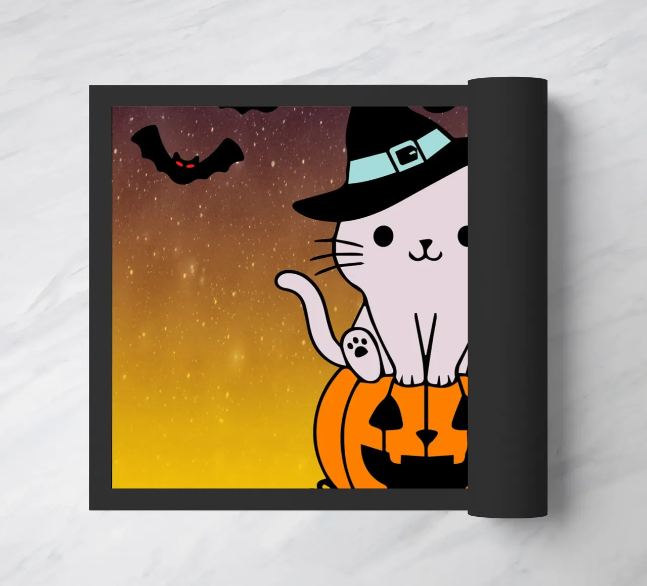 meowt fantasma di halloween zerbino da onechoice