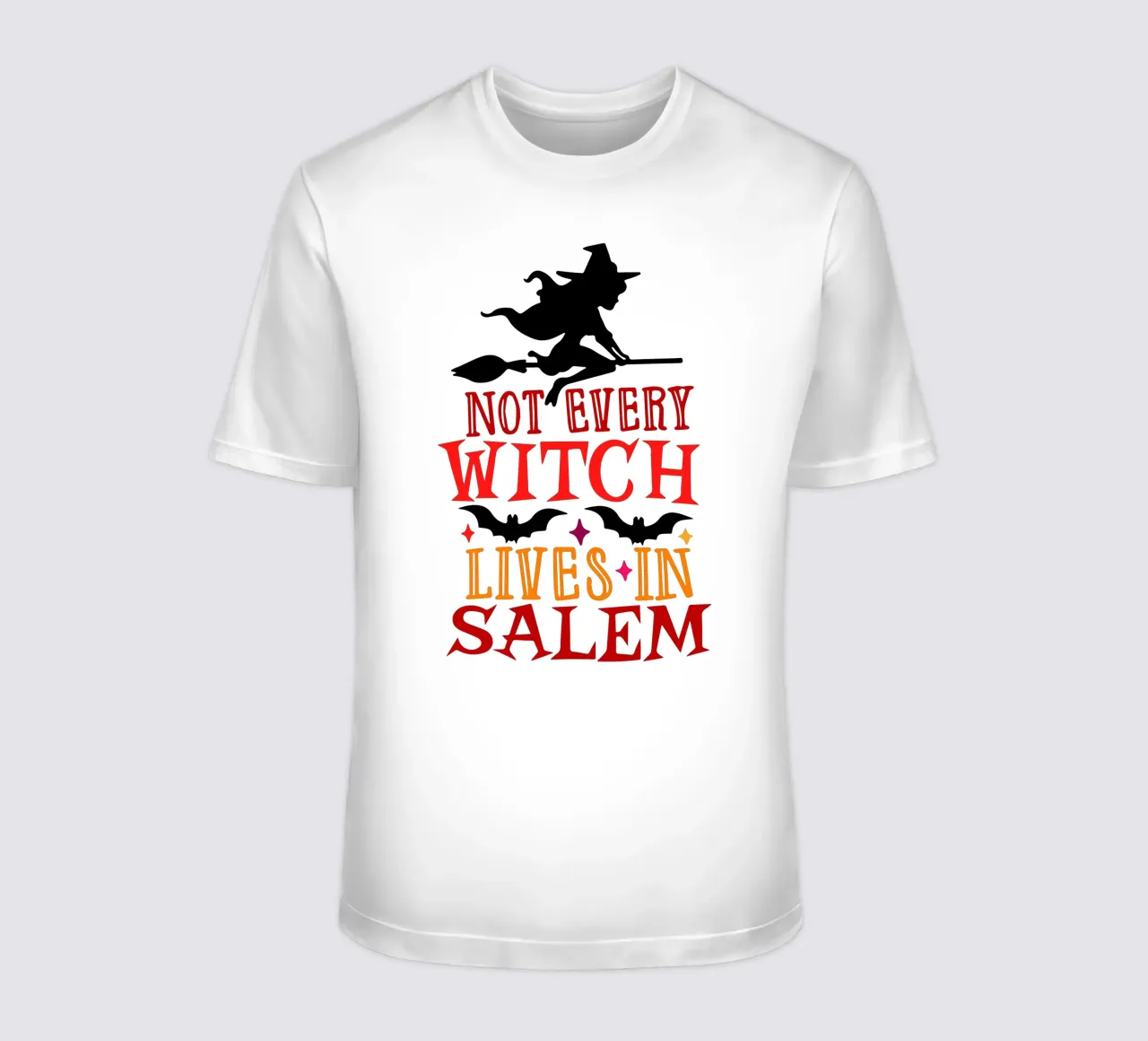 non tutte le streghe vivono a Salem t-shirt da onechoice