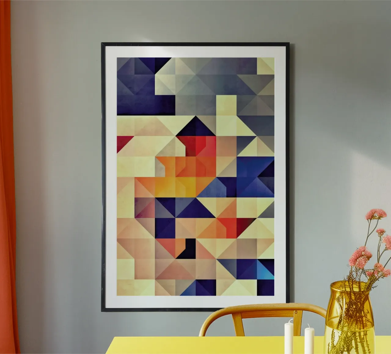 Synny Mwwve poster con telaio in legno da Spires