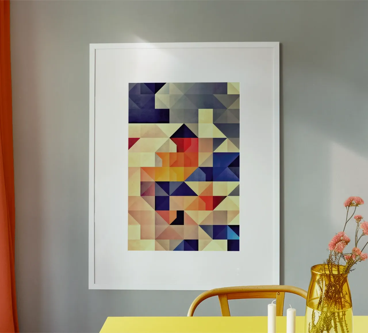 Synny Mwwve poster con telaio in legno da Spires