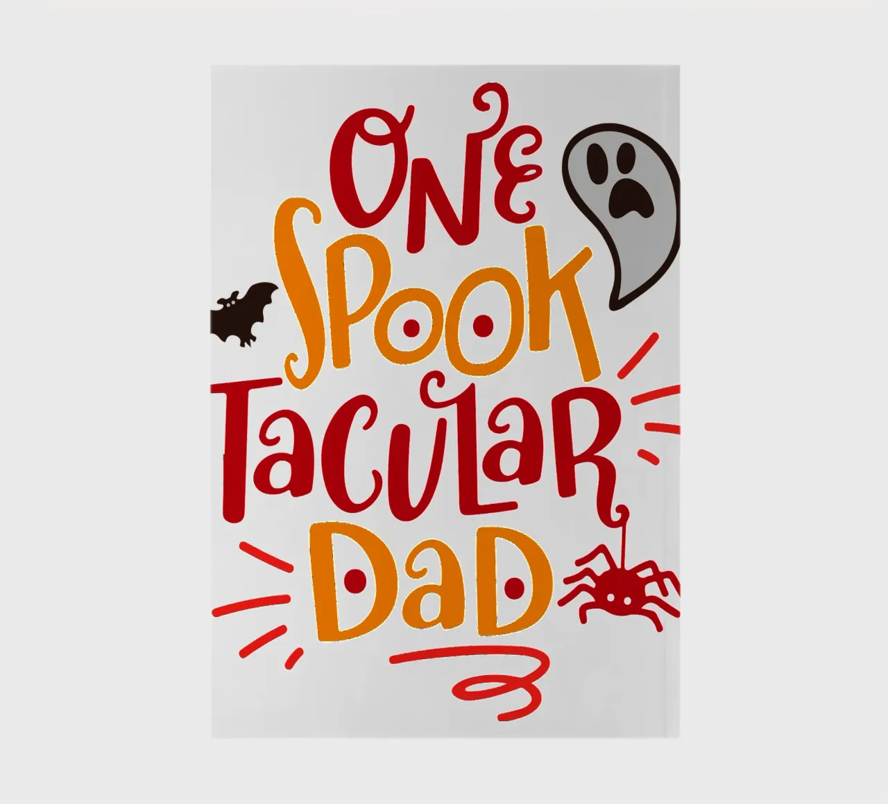 SPOOKTACULAR DAD notebook by onechoice
