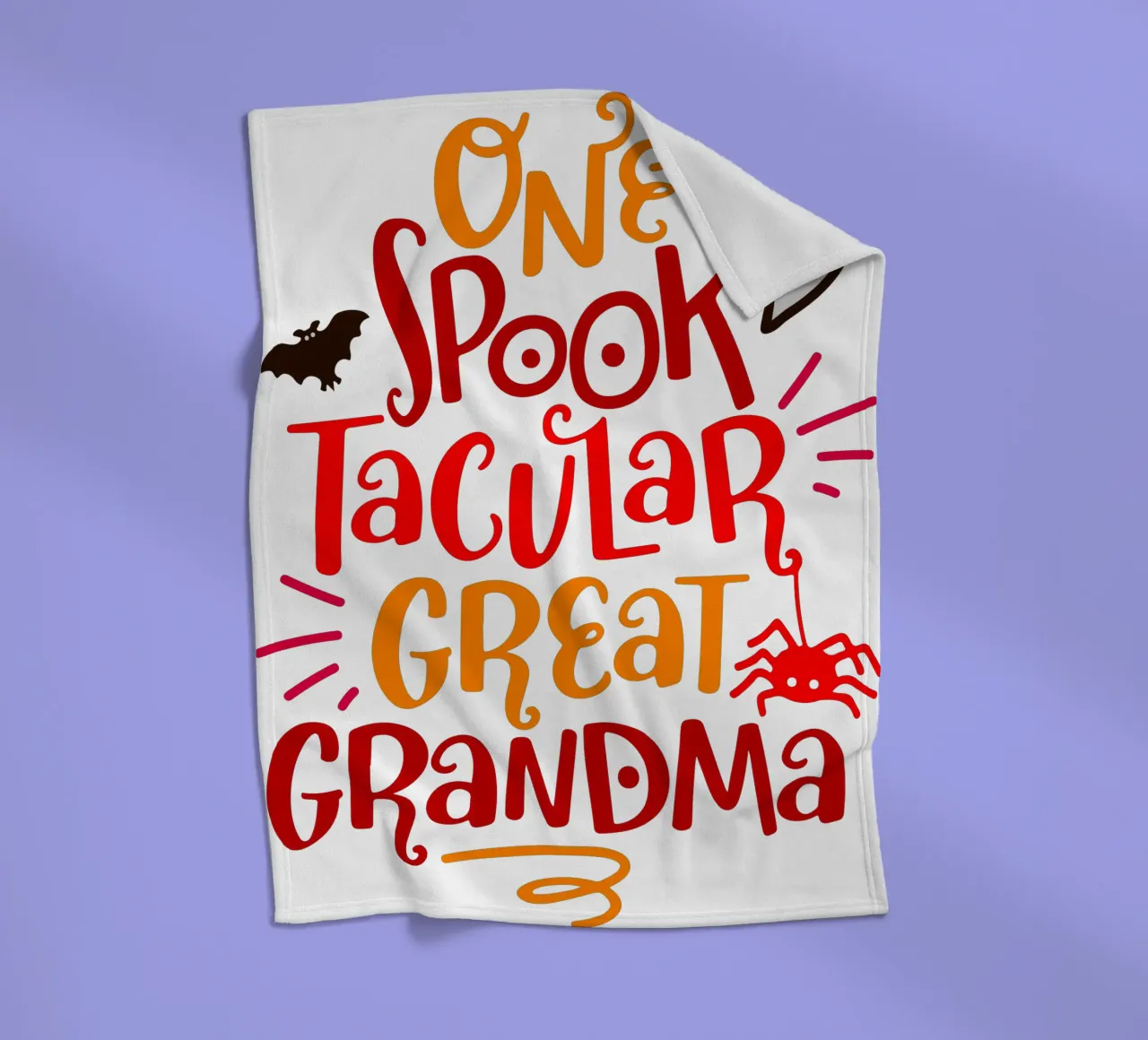 Grand Ma' SPOOKTACULAR coperta in pile da onechoice