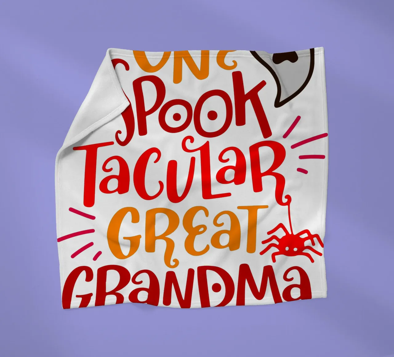 Grand Ma' SPOOKTACULAR coperta in pile da onechoice