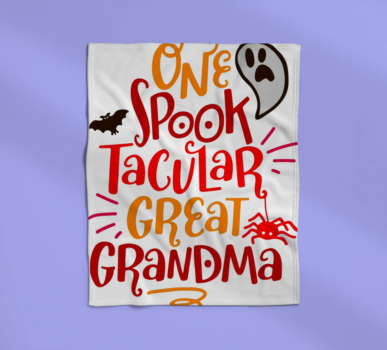 Grand Ma' SPOOKTACULAR coperta in pile da onechoice